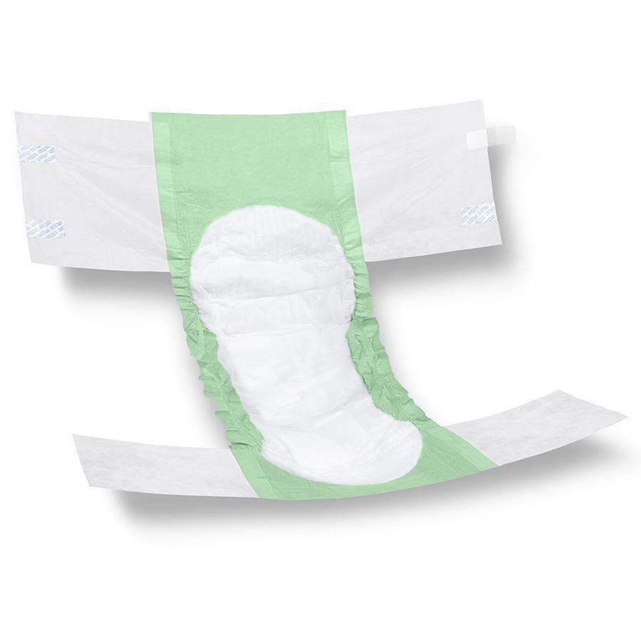 FitRight Basic Adult Incontinence Unisex Briefs with Tabs - Light Absorbency Case of 100 - primehubstore.shop Incontinence