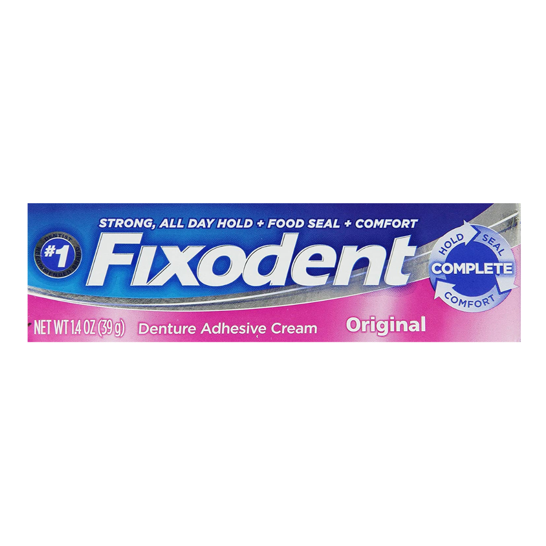 Fixodent Original Denture Adhesive Cream 1.4 Oz - primehubstore.shop Denture Adhesives