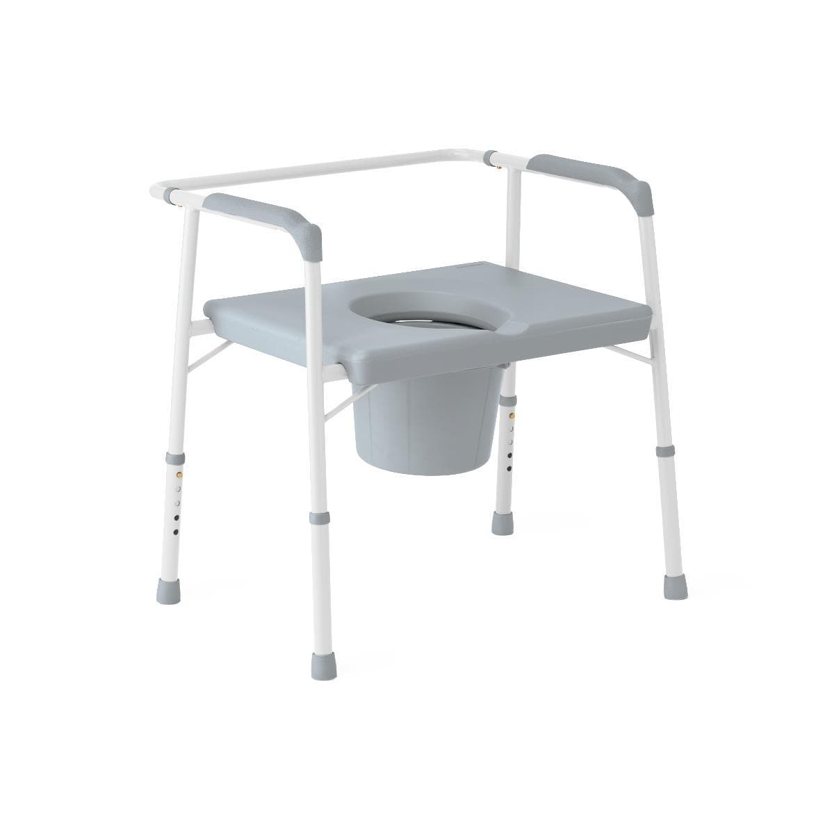 Medline Extra Wide Bariatric Commode - 650 lb Capacity - primehubstore.shop Commodes