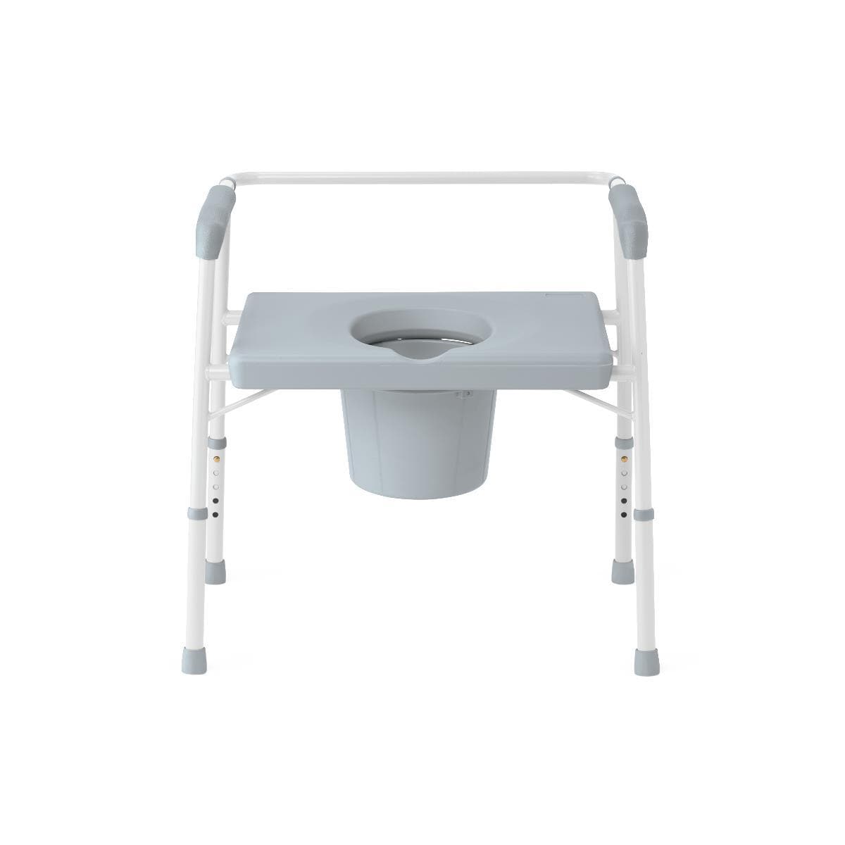 Medline Extra Wide Bariatric Commode - 650 lb Capacity - primehubstore.shop Commodes