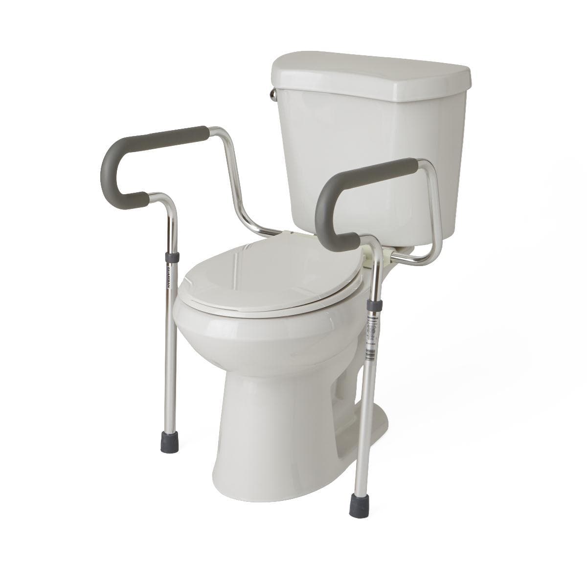 Medline Guardian Toilet Safety Frame - Fall Prevention Toilet Rails - primehubstore.shop Toilet Safety Frames
