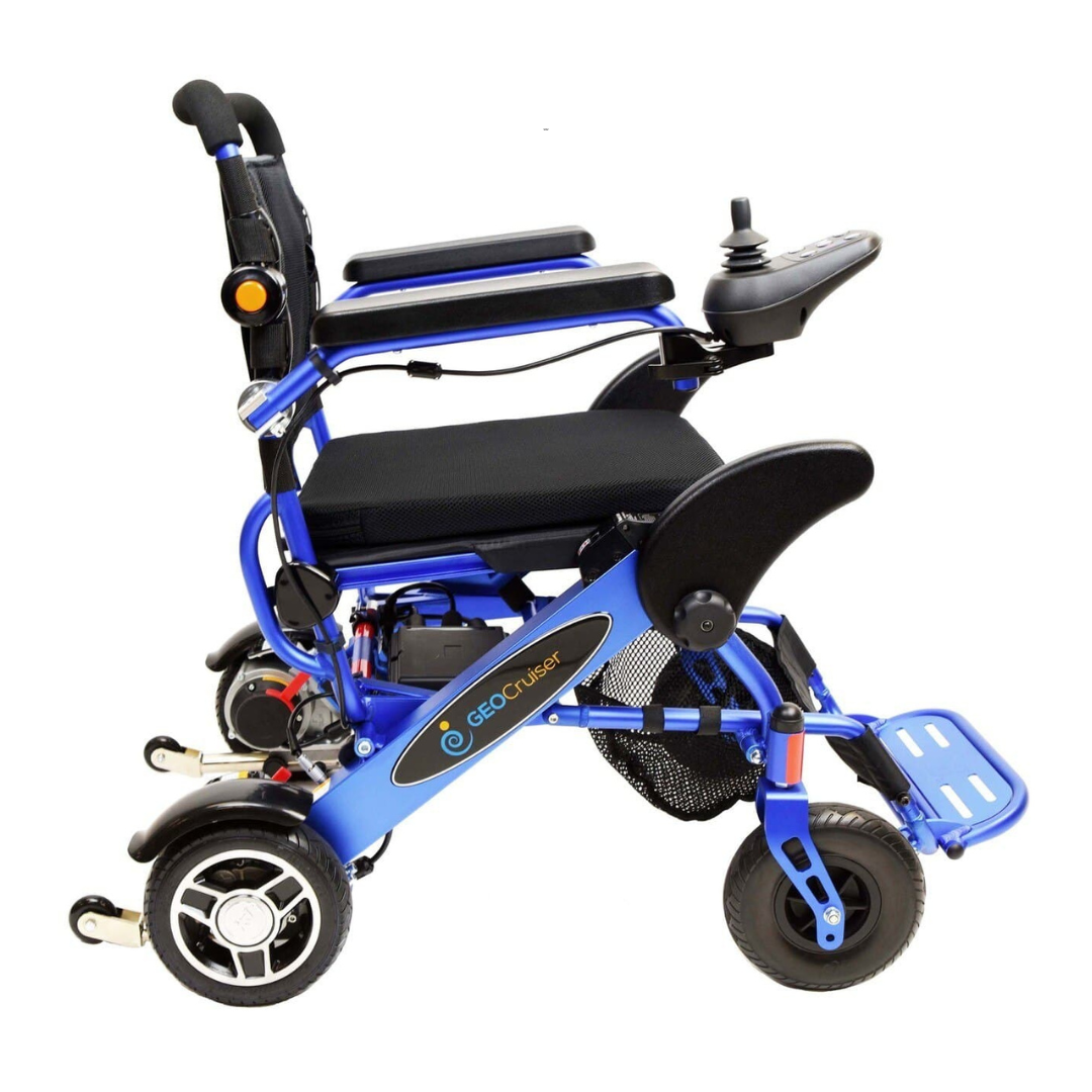 Pathway Mobility Geo Cruiser LX Lightweight Folding Power Chair - primehubstore.shop Power Chairs