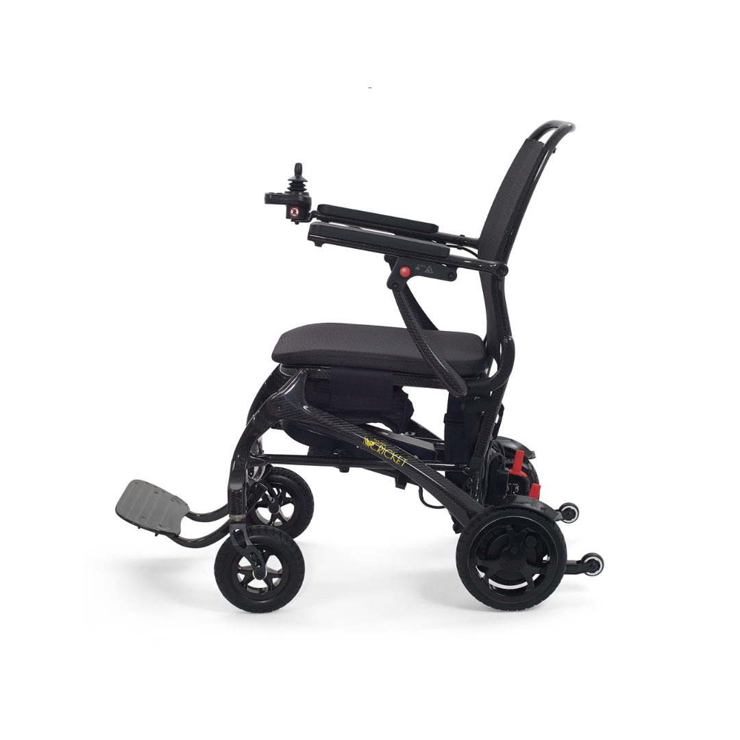 Golden Tech GP302 Cricket Carbon Fiber Foldable Travel Power Wheelchair - primehubstore.shop Power Chairs