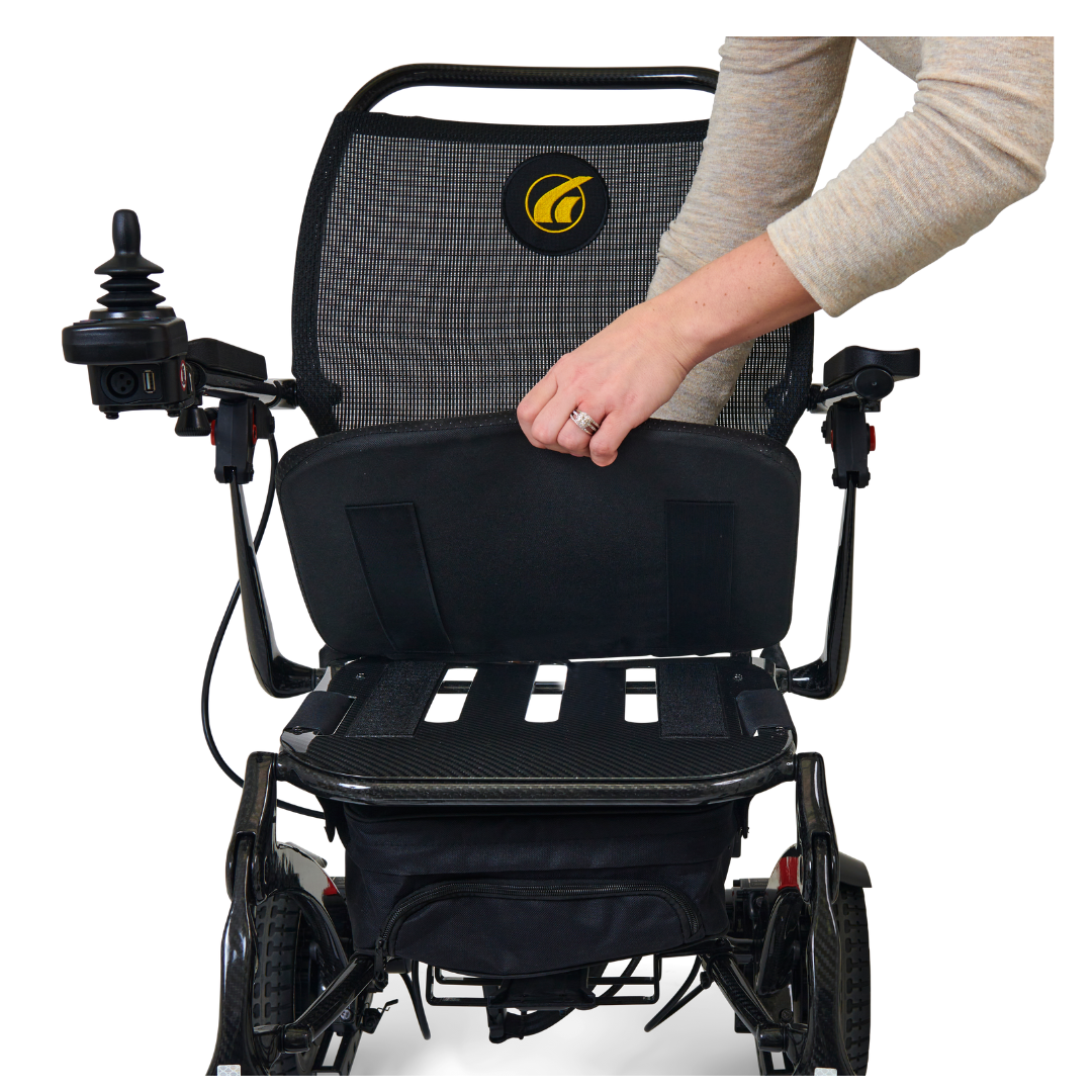 Golden Tech GP302 Cricket Carbon Fiber Foldable Travel Power Wheelchair - primehubstore.shop Power Chairs