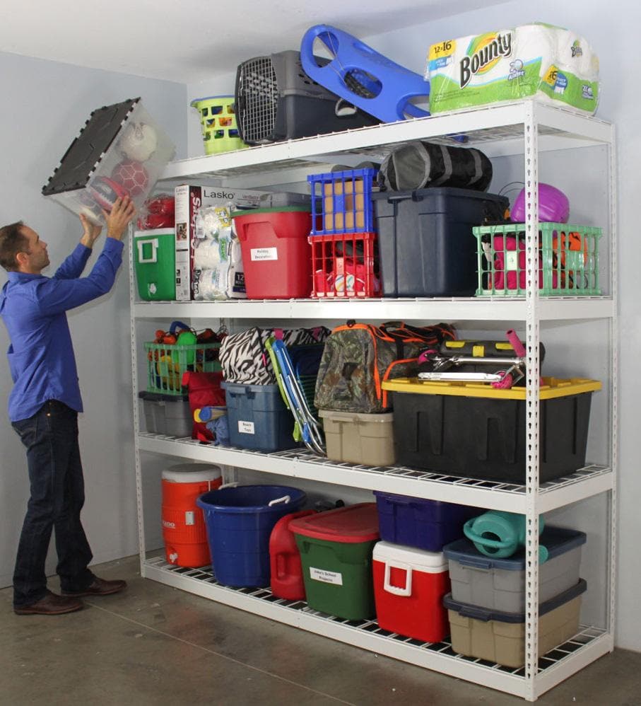 SafeRacks Garage Shelving Standing Storage Racks - primehubstore.shop Standing Storage Racks