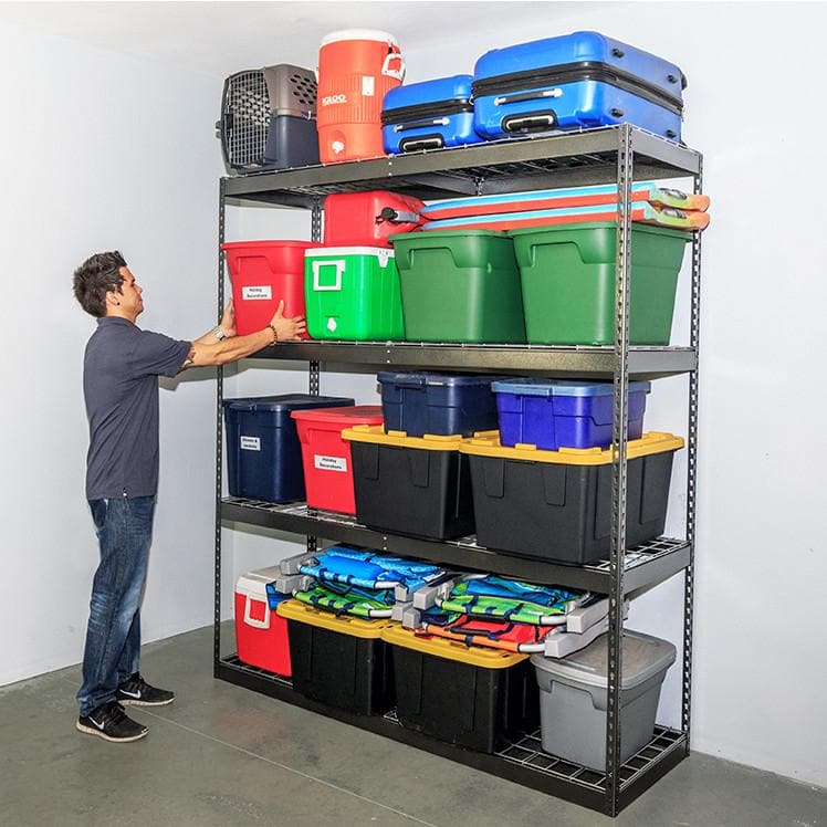 SafeRacks Garage Shelving Standing Storage Racks - primehubstore.shop Standing Storage Racks