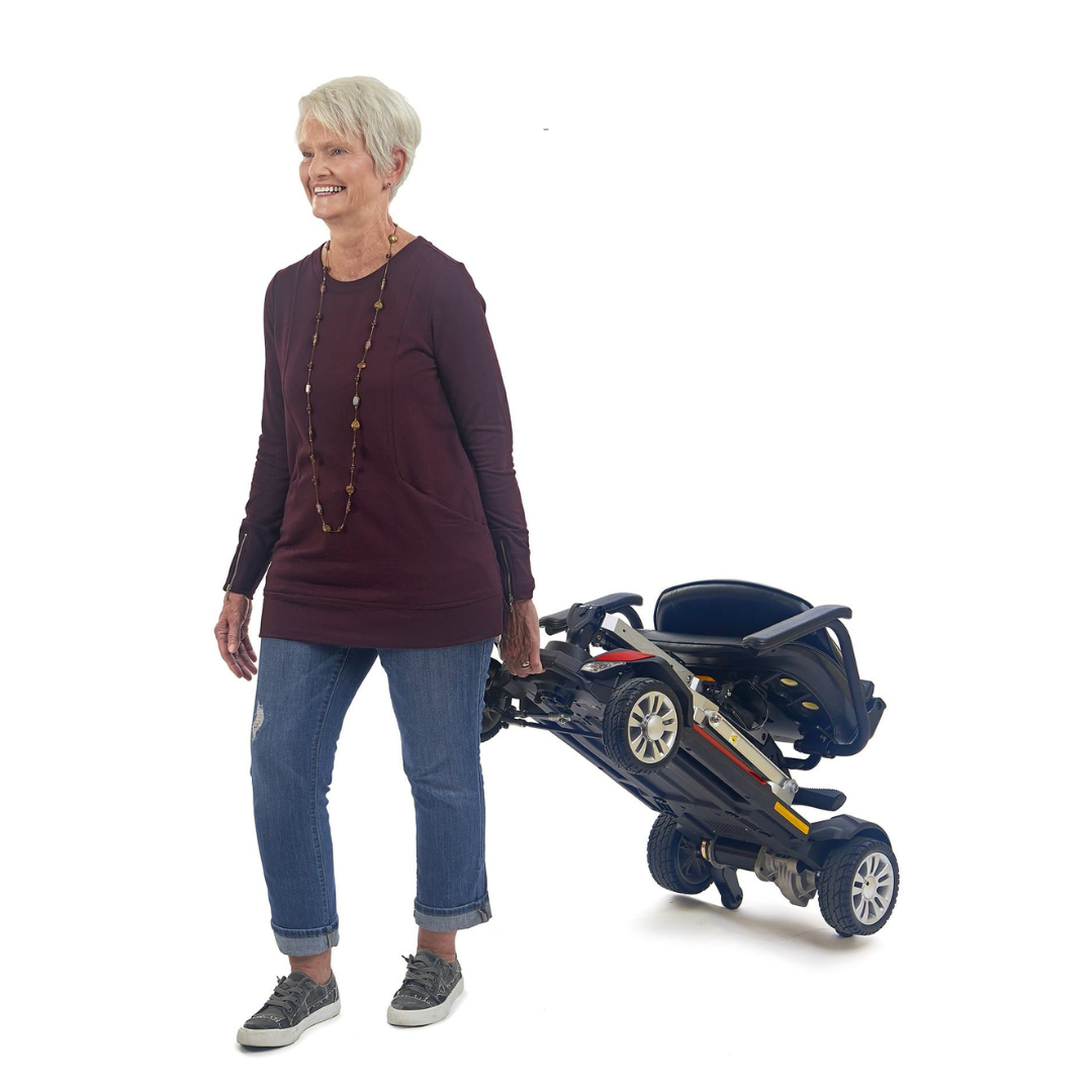 Golden Tech GB120 Buzzaround Carry-On Folding Airline Approved Travel Scooter - primehubstore.shop Scooters