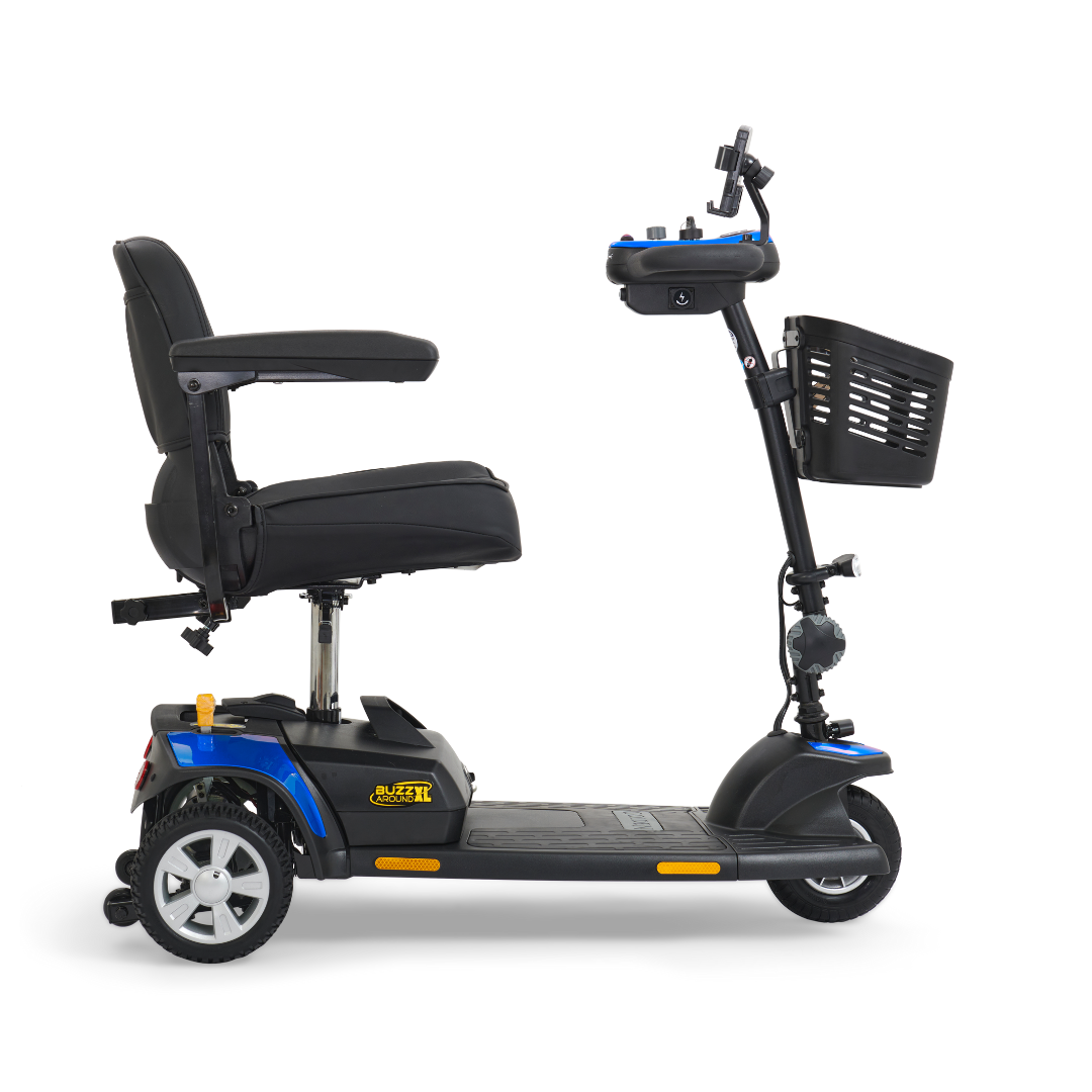 Golden Tech GB121 Buzzaround XL 3-Wheel Mobility Scooter - primehubstore.shop Mobility Scooters