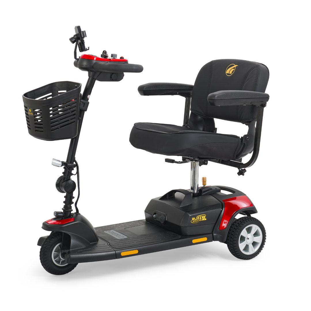 Golden Tech GB121 Buzzaround XL 3-Wheel Mobility Scooter - primehubstore.shop Mobility Scooters