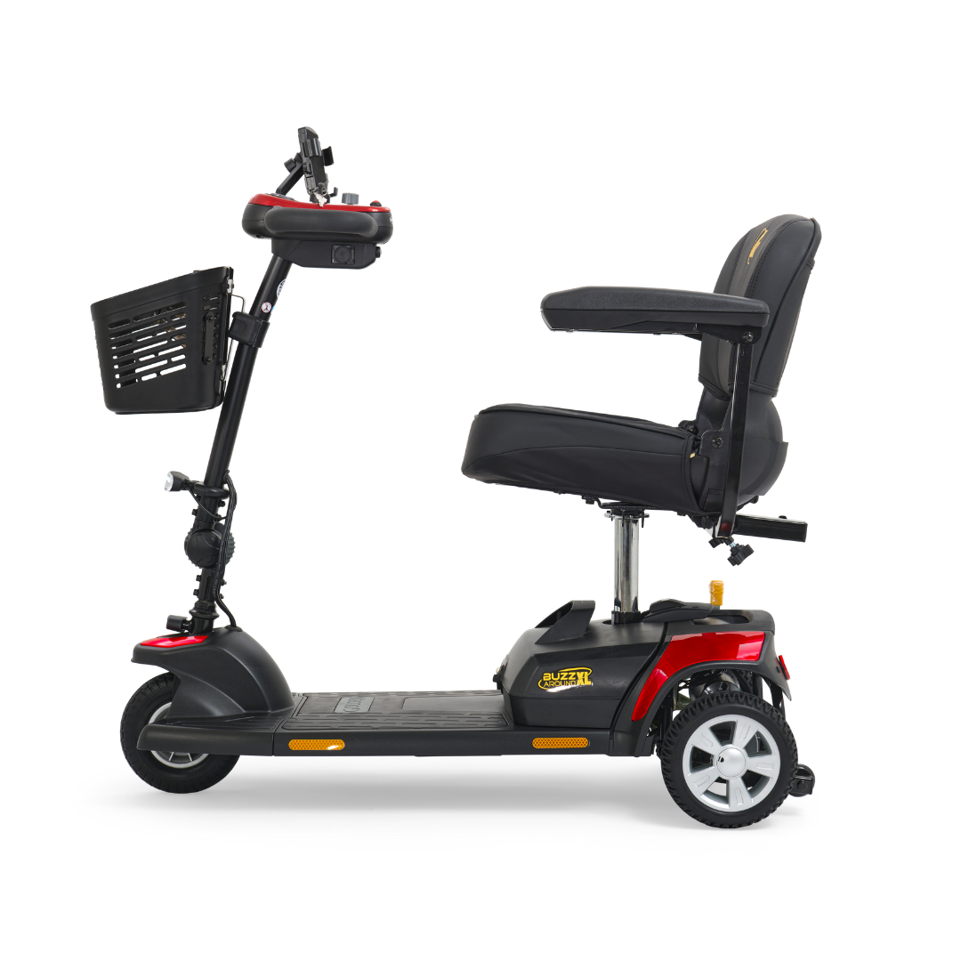 Golden Tech GB121 Buzzaround XL 3-Wheel Mobility Scooter - primehubstore.shop Mobility Scooters