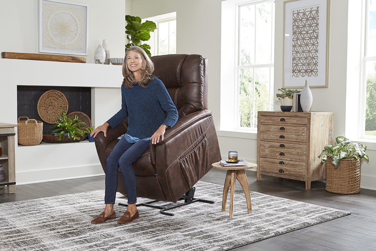 Golden Tech PR446 DeLuna™ Series Dione Luxury Power Lift Recliners - primehubstore.shop Recliners