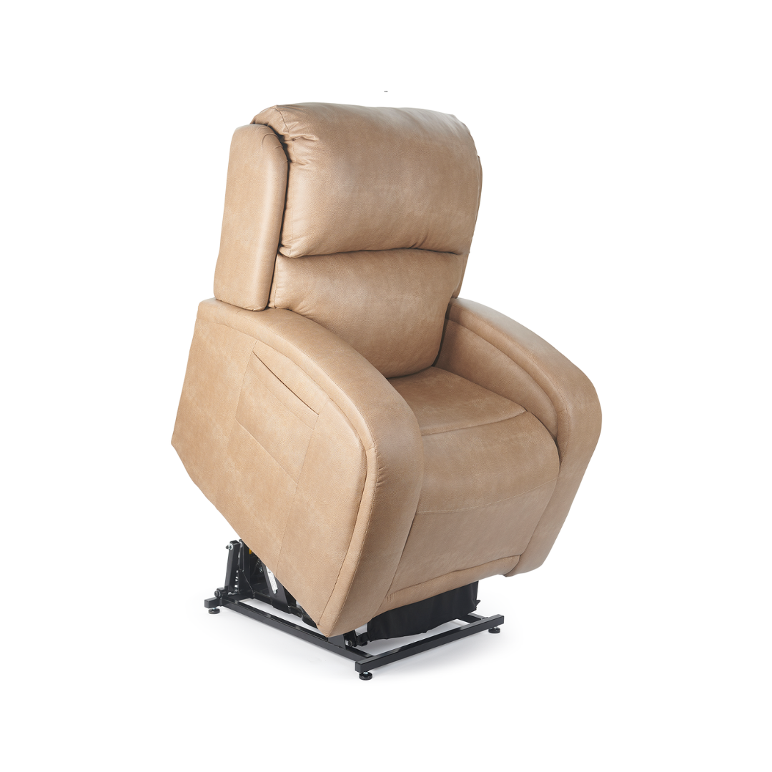 Golden Tech PR764 EZ Sleeper Slim Assisted Lift Recliner with Twilight, Heat & Massage - primehubstore.shop Recliners