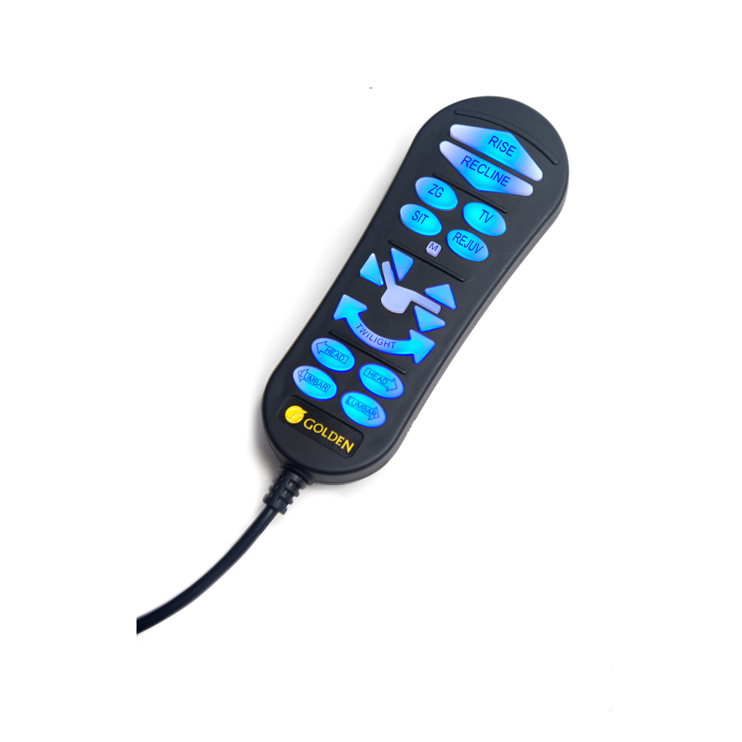 Golden Tech PR764 EZ Sleeper Slim Assisted Lift Recliner with Twilight, Heat & Massage - primehubstore.shop Recliners