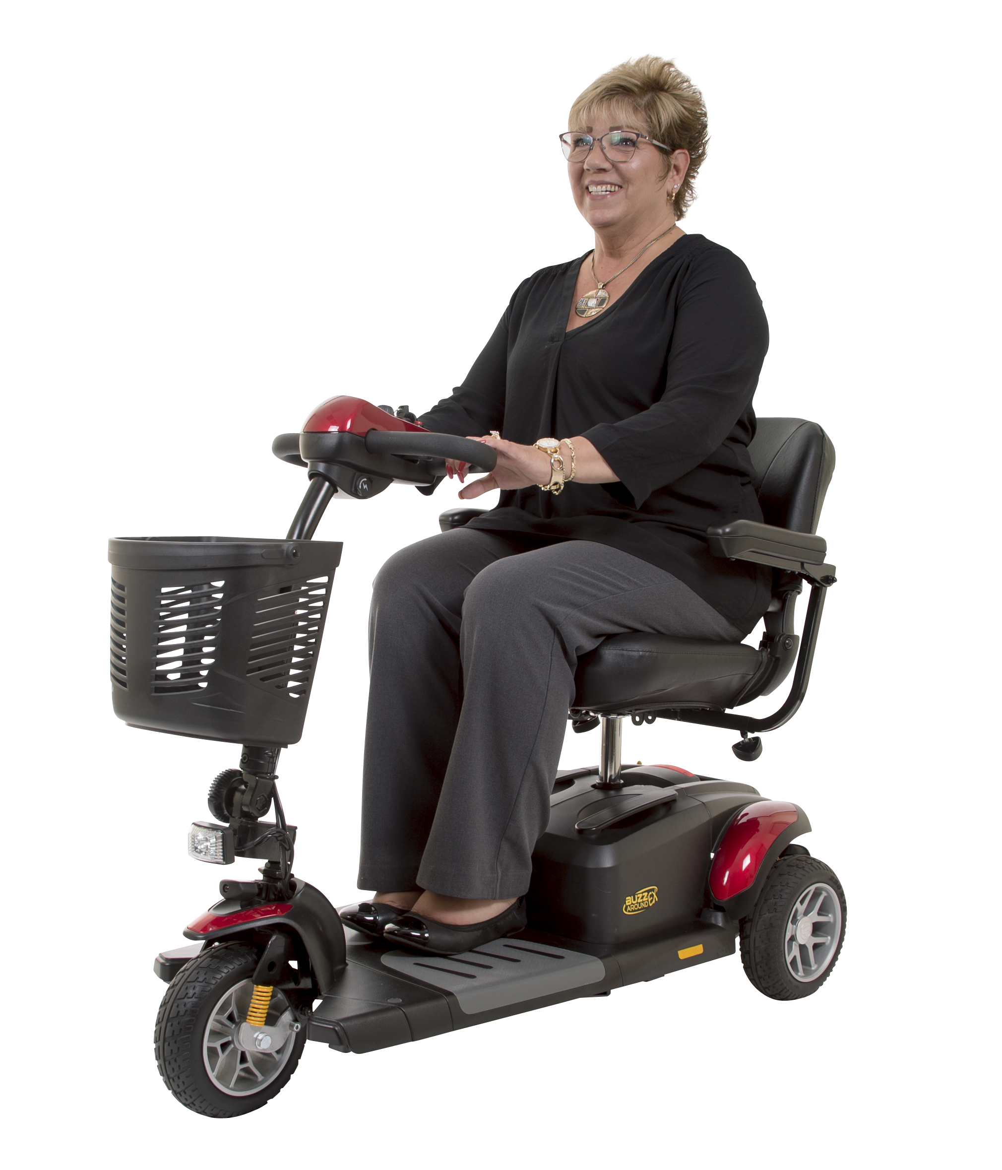 Golden Tech GB118D BuzzAround EX Extreme 3-Wheel Long Range Travel Scooter - primehubstore.shop Scooters