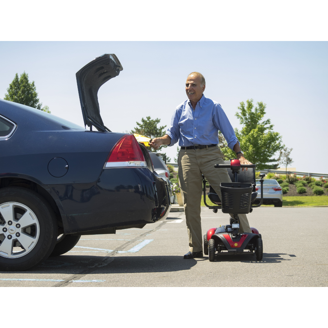 Golden Tech GB148D BuzzAround EX Extreme 4-Wheel Heavy Duty Long Range Travel Scooter - primehubstore.shop Scooters