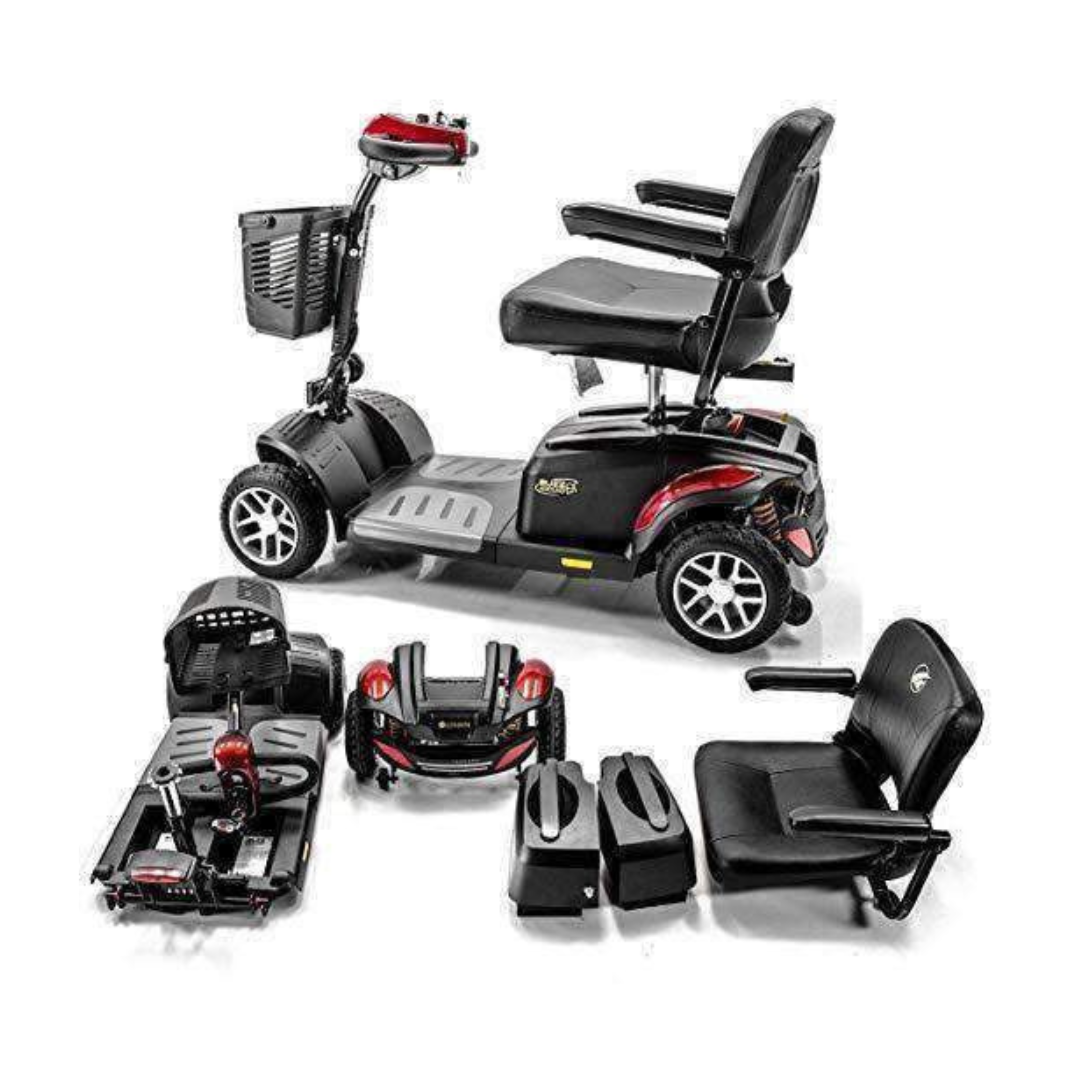 Golden Tech GB148D BuzzAround EX Extreme 4-Wheel Heavy Duty Long Range Travel Scooter - primehubstore.shop Scooters