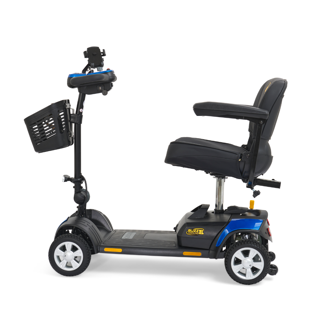 Golden Tech GB124 Buzzaround XL 4-Wheel Long Range Mobility Scooter - primehubstore.shop Mobility Scooters