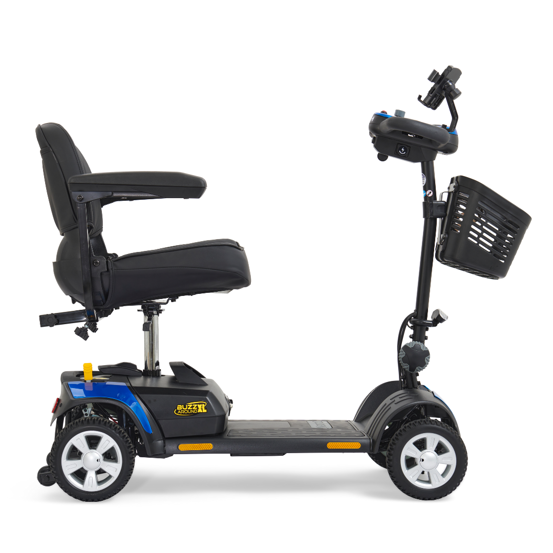 Golden Tech GB124 Buzzaround XL 4-Wheel Long Range Mobility Scooter - primehubstore.shop Mobility Scooters