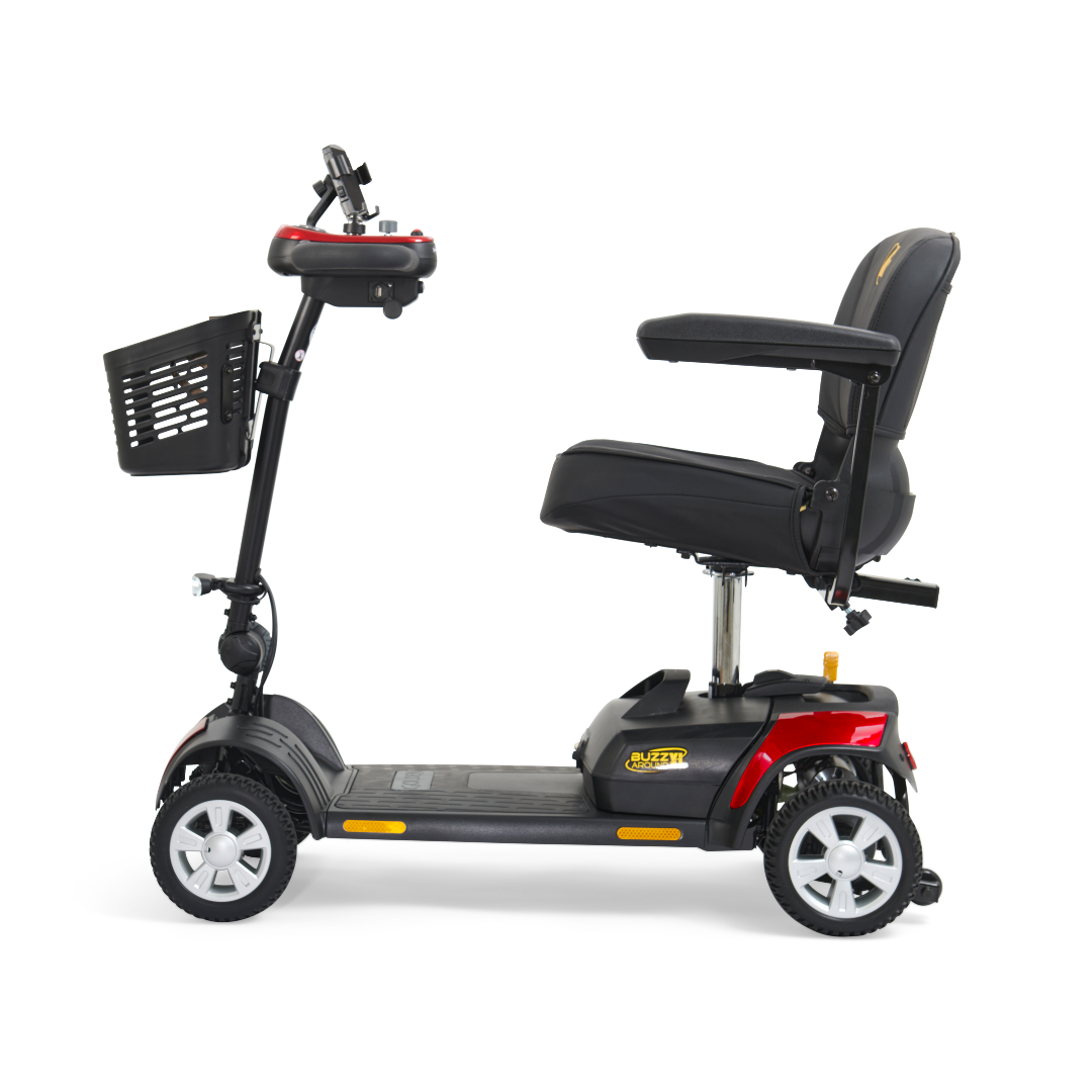 Golden Tech GB124 Buzzaround XL 4-Wheel Long Range Mobility Scooter - primehubstore.shop Mobility Scooters