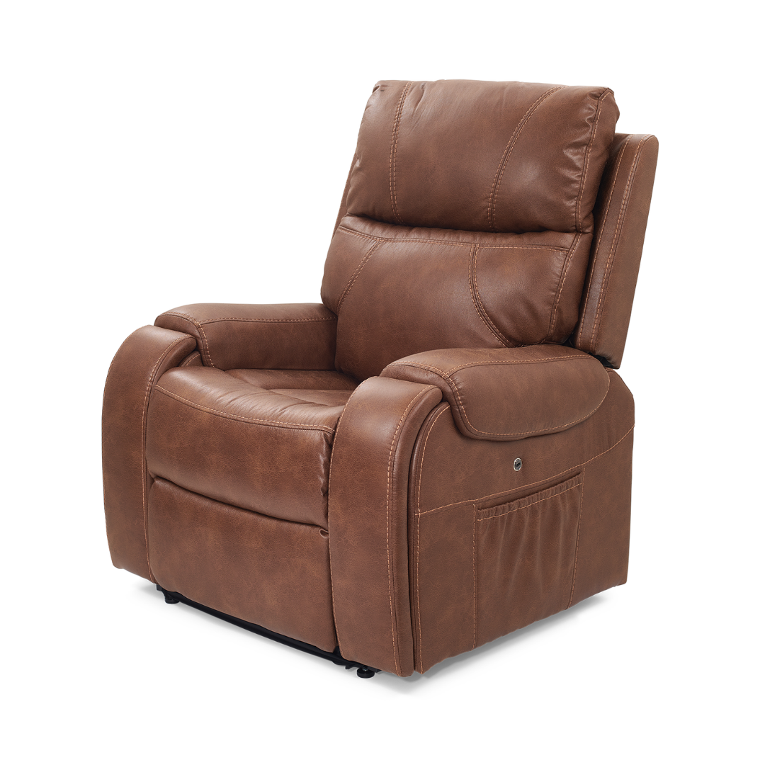 Golden Tech PR448 Titan Luxury Reclining Power Lift Chair - Built in Table - primehubstore.shop Assisted Lift Chairs
