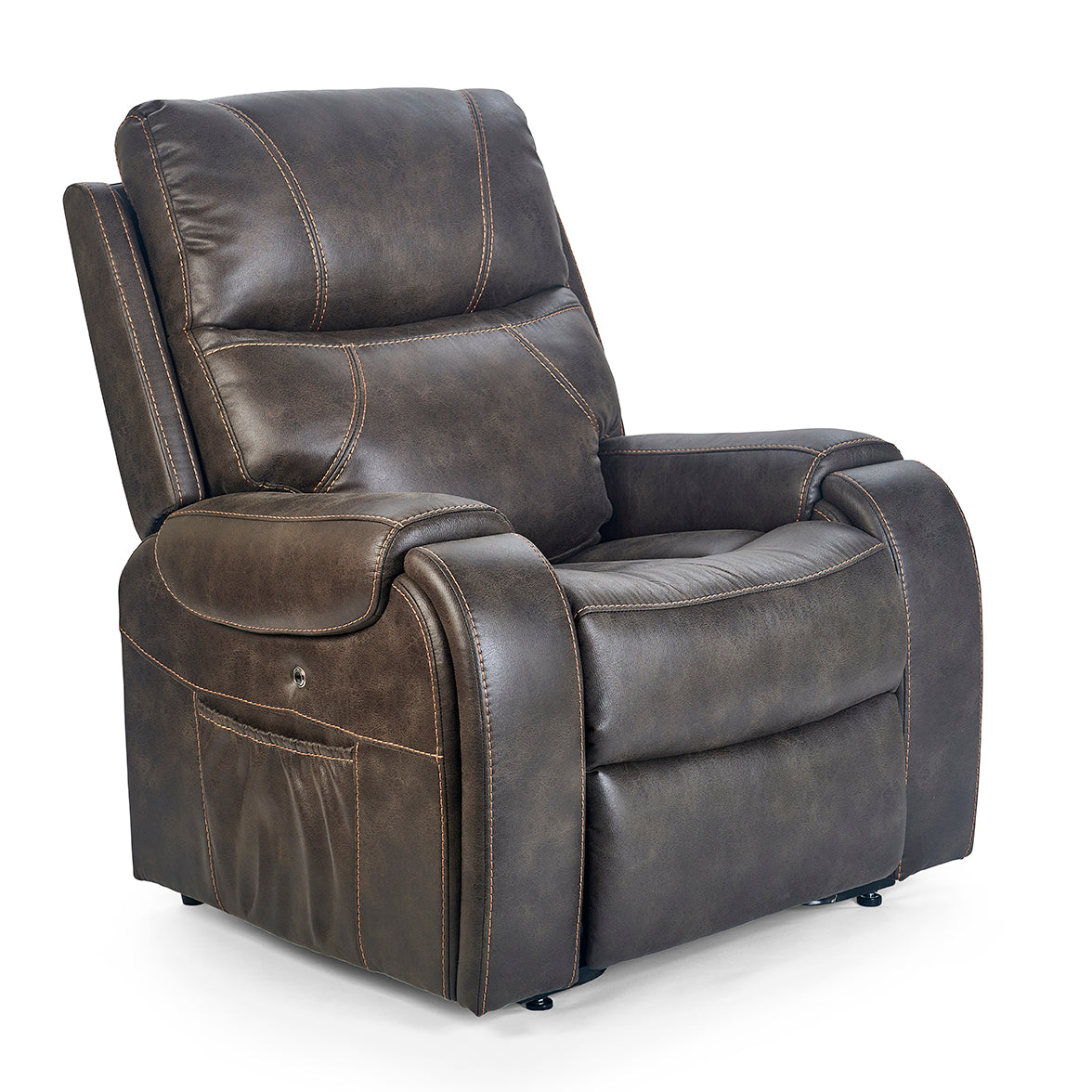 Golden Tech PR448 Titan Luxury Reclining Power Lift Chair - Built in Table - primehubstore.shop Assisted Lift Chairs