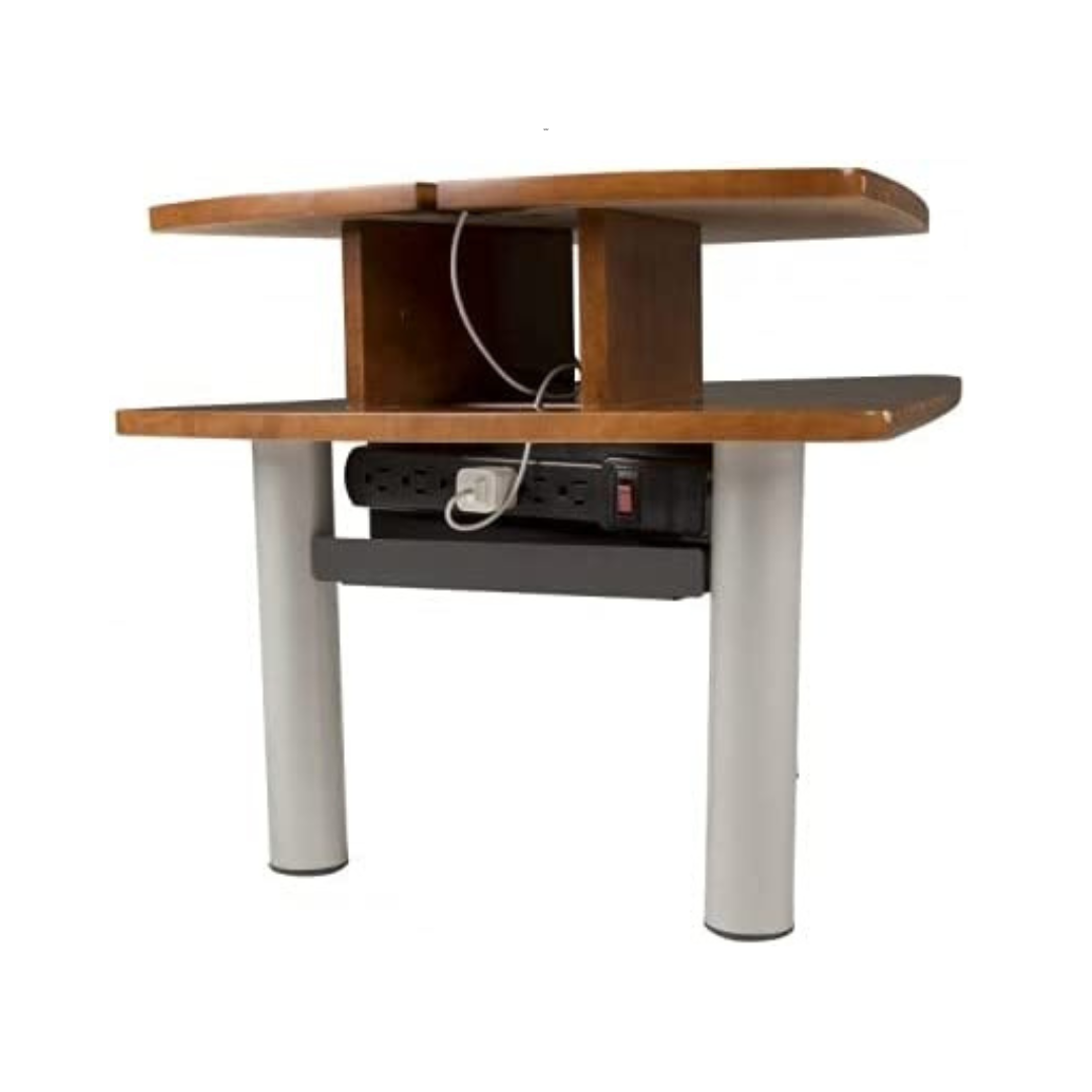 Human Touch Perfect Chair Free Standing Two Level Media Table - Open Box - primehubstore.shop Recliner Accessories