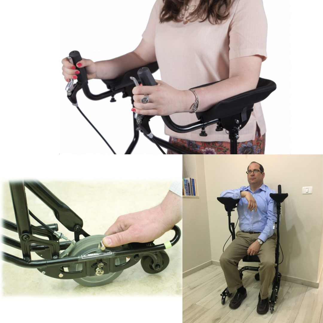 In-Step Mobility U-Step 2 Upright Walking Stabilizer with Forearm Platforms - primehubstore.shop Upright Walkers