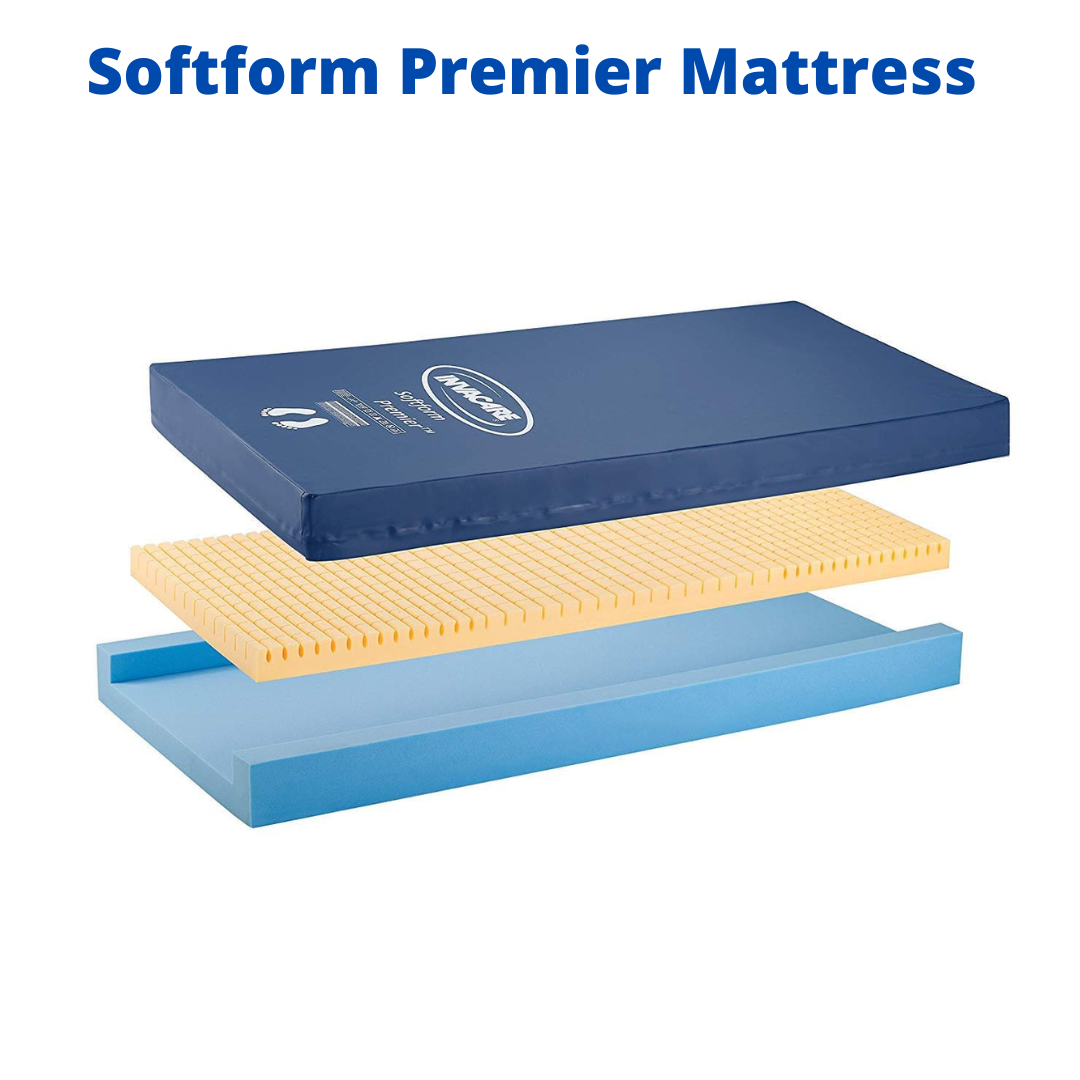 Invacare Full Electric Homecare Bed Packages - Rail and Mattress Options - primehubstore.shop Bed Packages