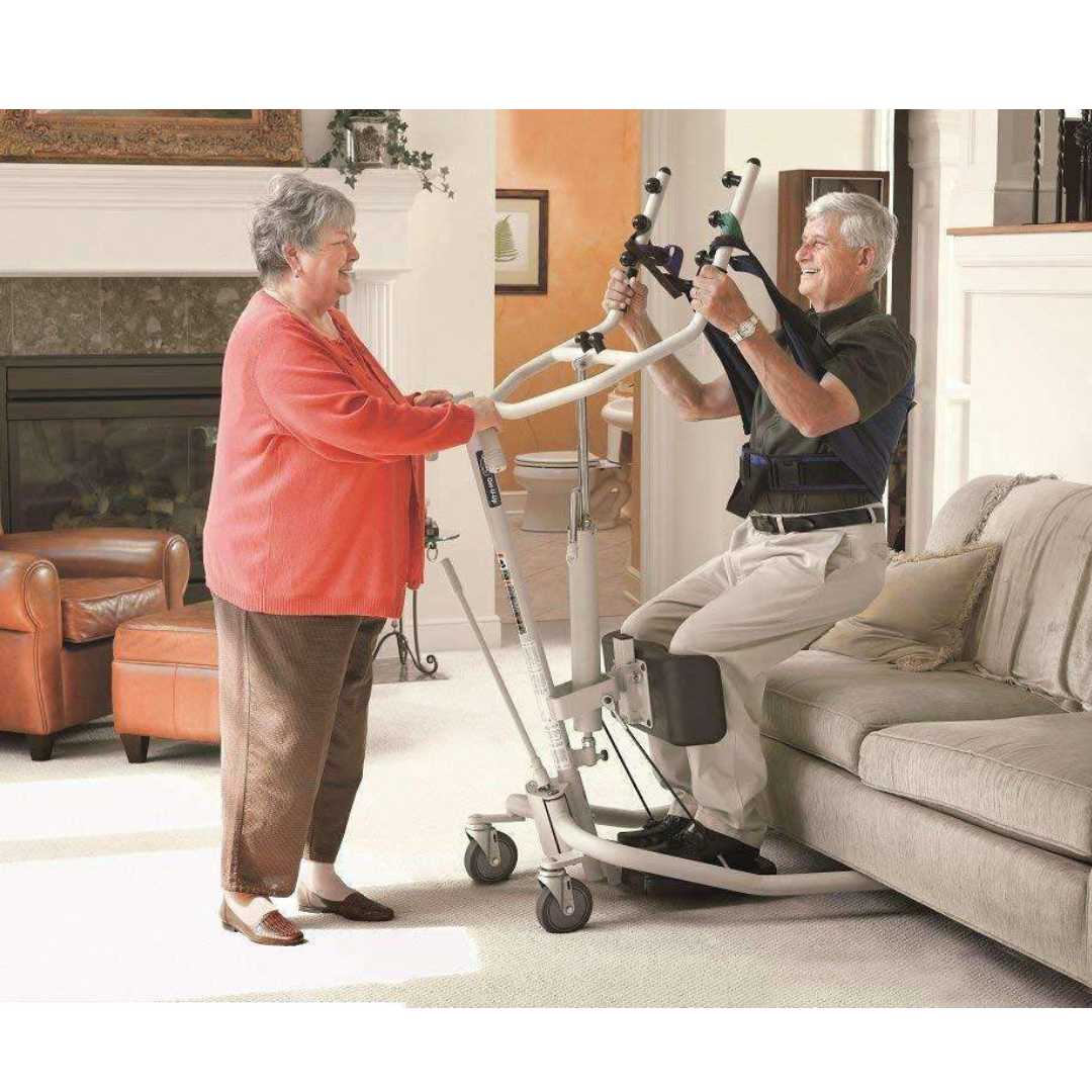 Invacare Get-U-Up Hydraulic Stand-Up Patient Lift - primehubstore.shop Patient Lifts