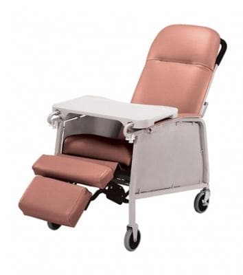 Lumex Three Position Geri Recliner -Clinical Therapy Dining Chairs - primehubstore.shop Recliners