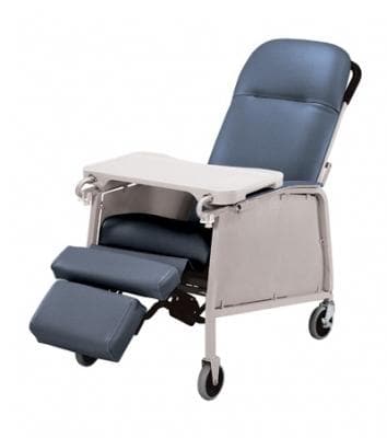 Lumex Three Position Geri Recliner -Clinical Therapy Dining Chairs - primehubstore.shop Recliners