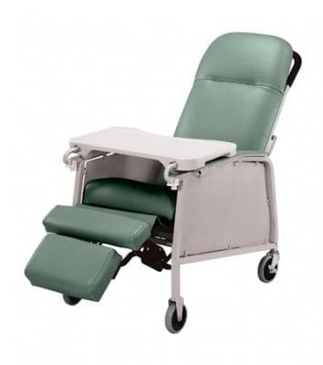 Lumex Three Position Geri Recliner -Clinical Therapy Dining Chairs - primehubstore.shop Recliners