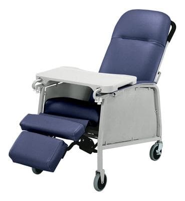 Lumex Three Position Geri Recliner -Clinical Therapy Dining Chairs - primehubstore.shop Recliners