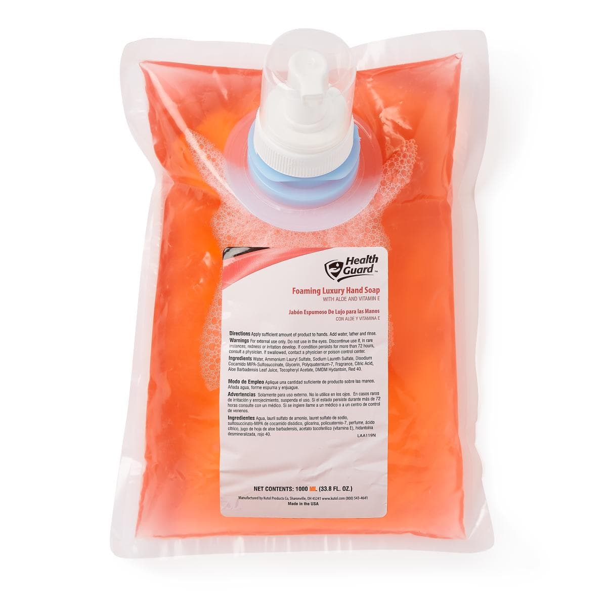 Medline HealthGuard Luxury Foaming Soap with Tropical scent - 1, 000 mL - primehubstore.shop Hand Soaps