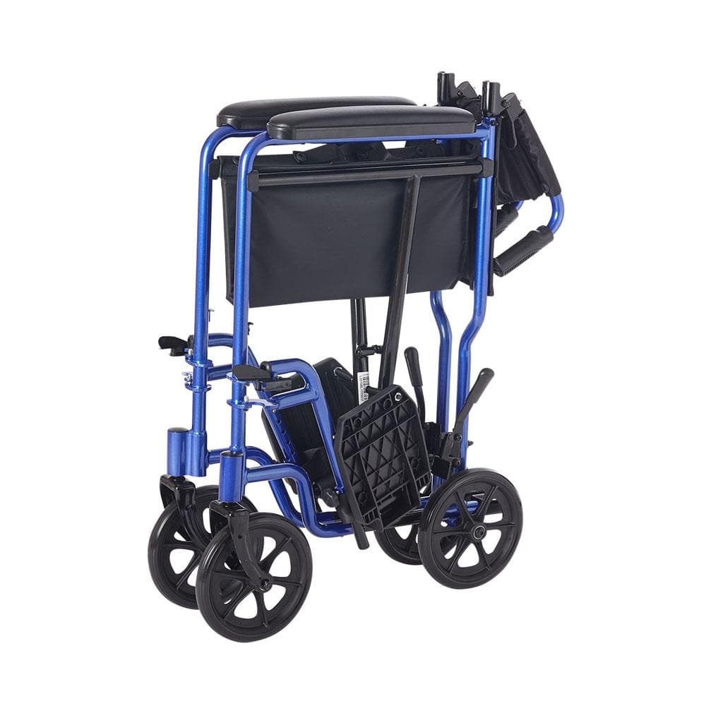 Lifestyle Mobility Aids 19" Aluminum Companion Transport Chair - primehubstore.shop Transport Chairs