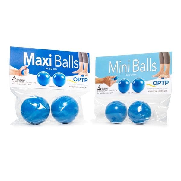 OPTP Maxi and Mini Balls - Improve Finger Strength & Dexterity - primehubstore.shop Exercise Balls
