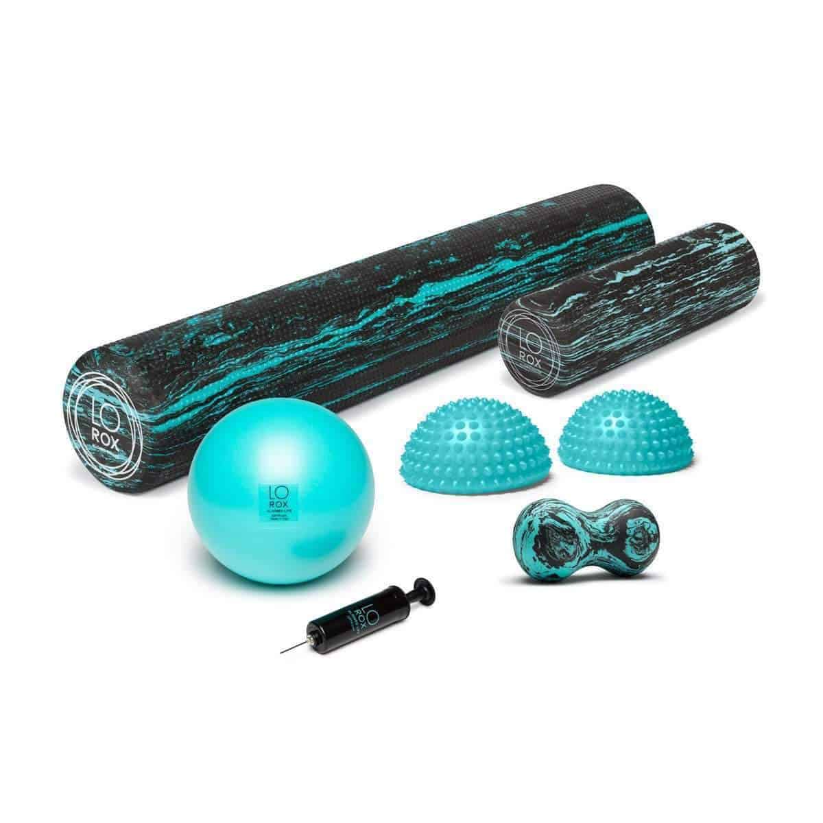 LoRox Aligned Life Set - Includes Aligned Rollers, Infinity Roll, Domes, & Sphere - primehubstore.shop Foam Rollers