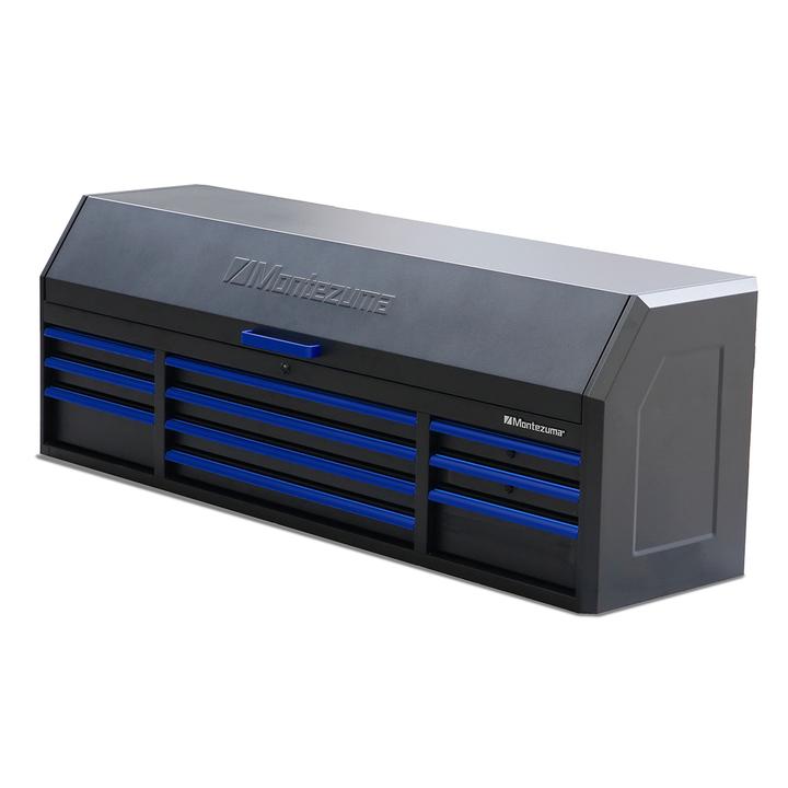 Montezuma 72 X 20 Inch Tool Box & Rolling Tool Cabinet With Multiple Power Outlets - primehubstore.shop Tool Cabinets