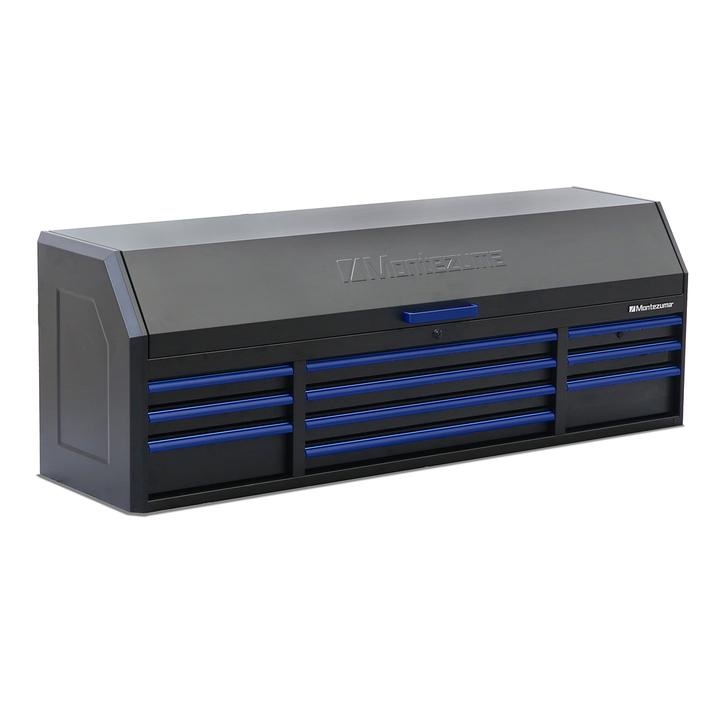 Montezuma 72 X 20 Inch Tool Box & Rolling Tool Cabinet With Multiple Power Outlets - primehubstore.shop Tool Cabinets