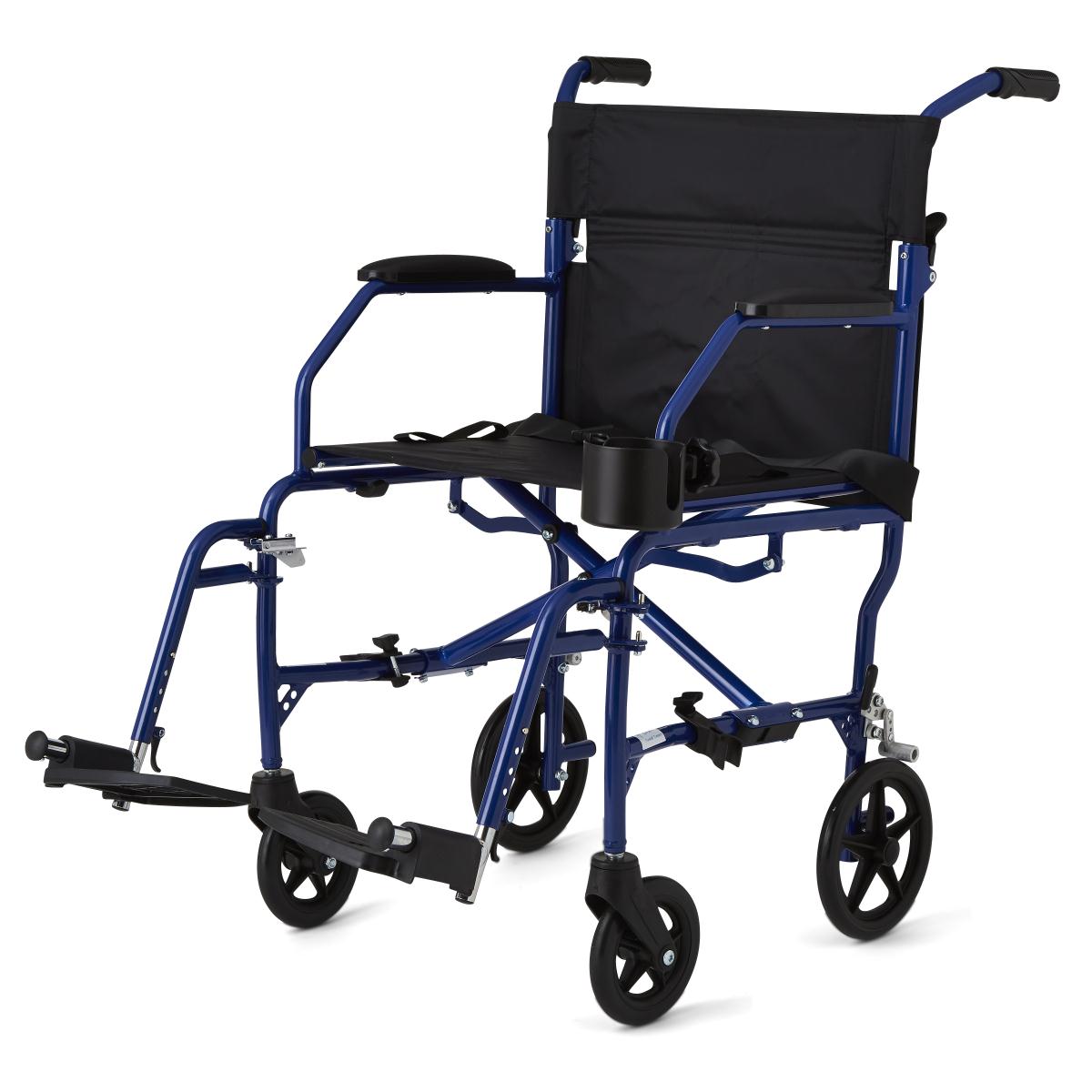 Medline Ultralight Folding Transport Chair - Weighs Only 14.8 lbs - primehubstore.shop Transport Chairs