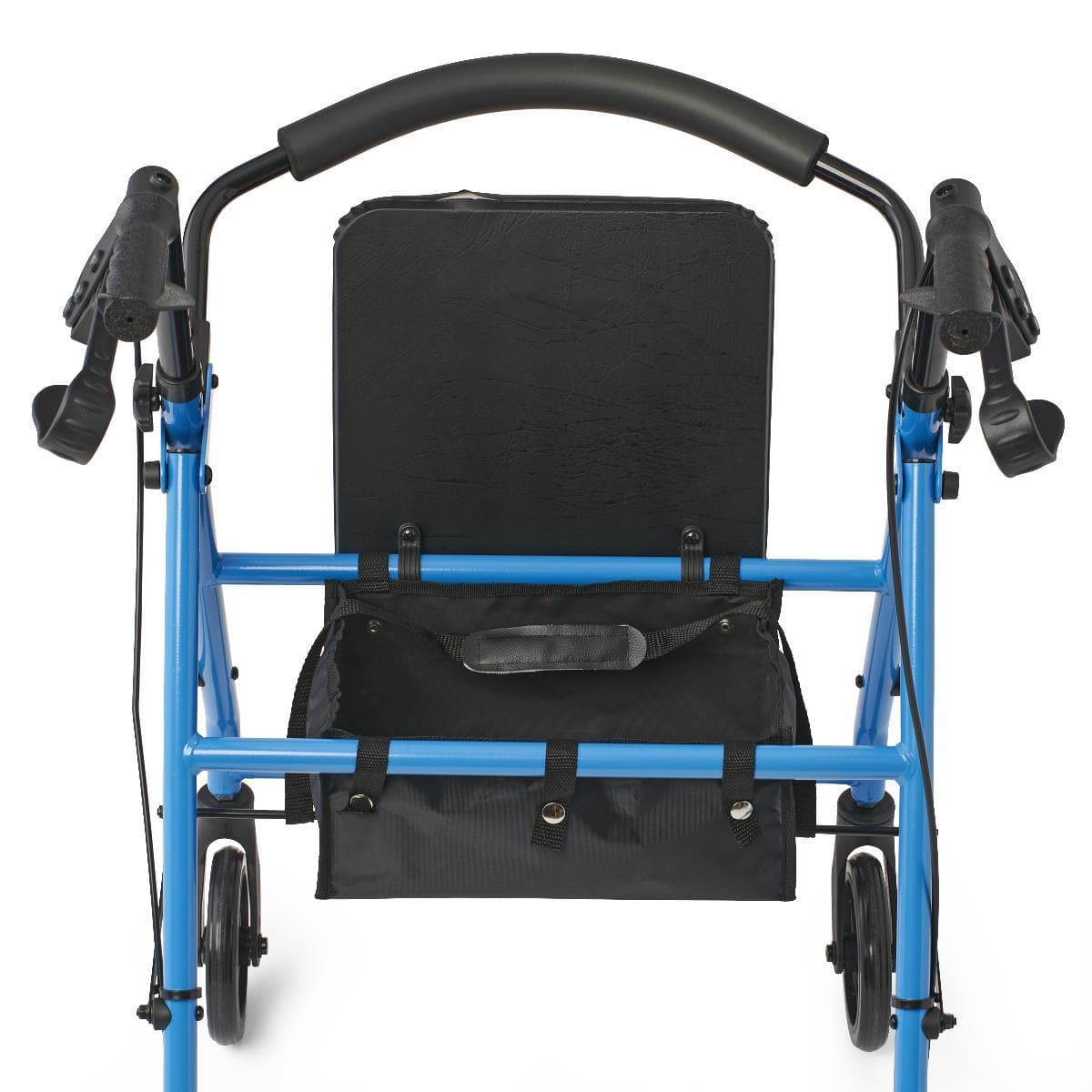 Medline Standard Steel Folding Rollator Adult Rolling Walker - primehubstore.shop Rollators