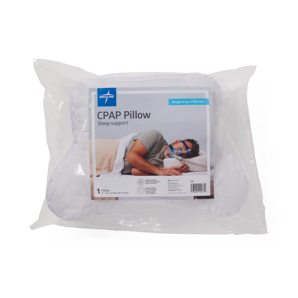 Medline CPAP Pillows with Washable Cover - 2 Options - Open Box - primehubstore.shop CPAP Pillows