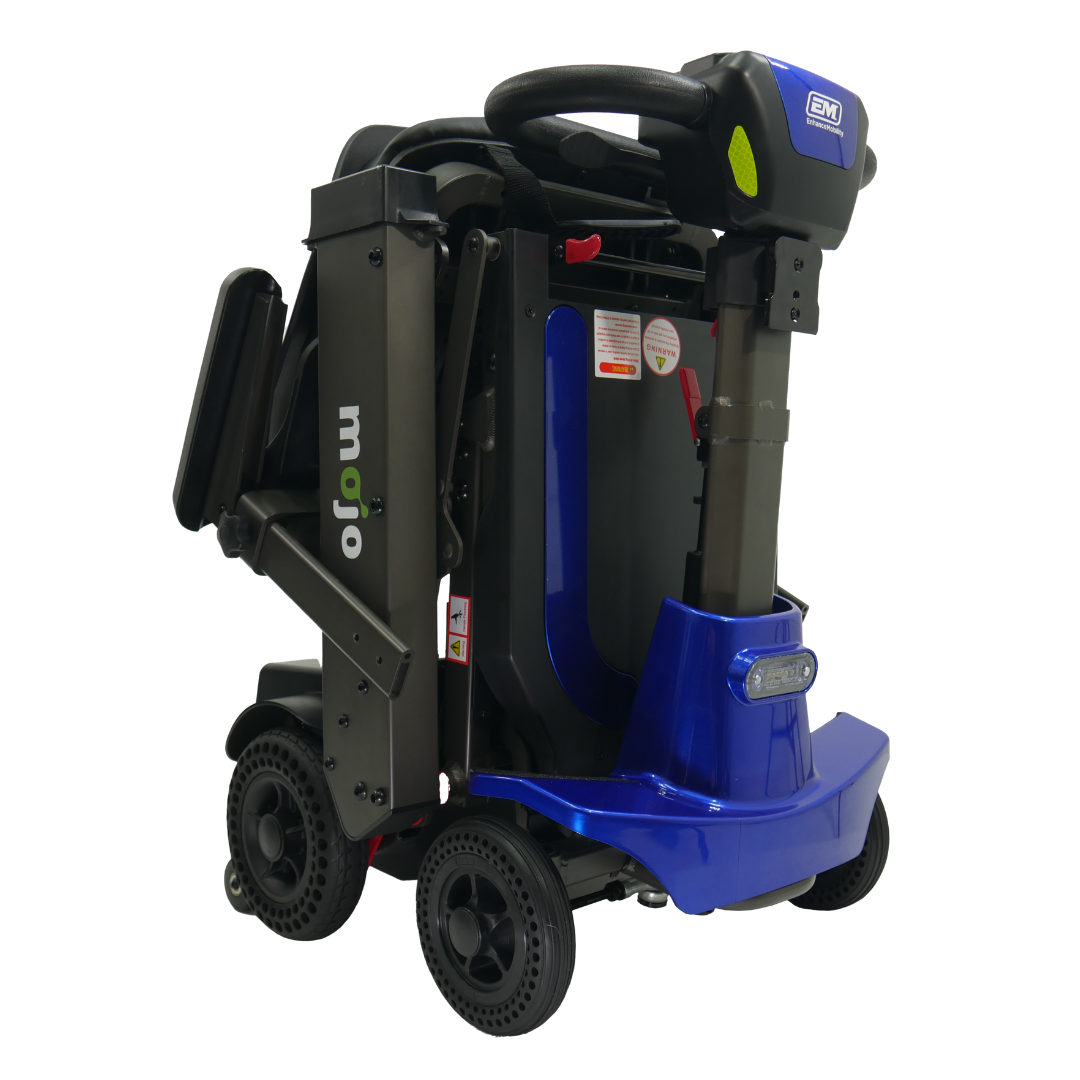 MOJO Lightweight Automatic Folding Travel Scooter - Airline Approved MJ101 - Open Box - primehubstore.shop Mobility Scooters