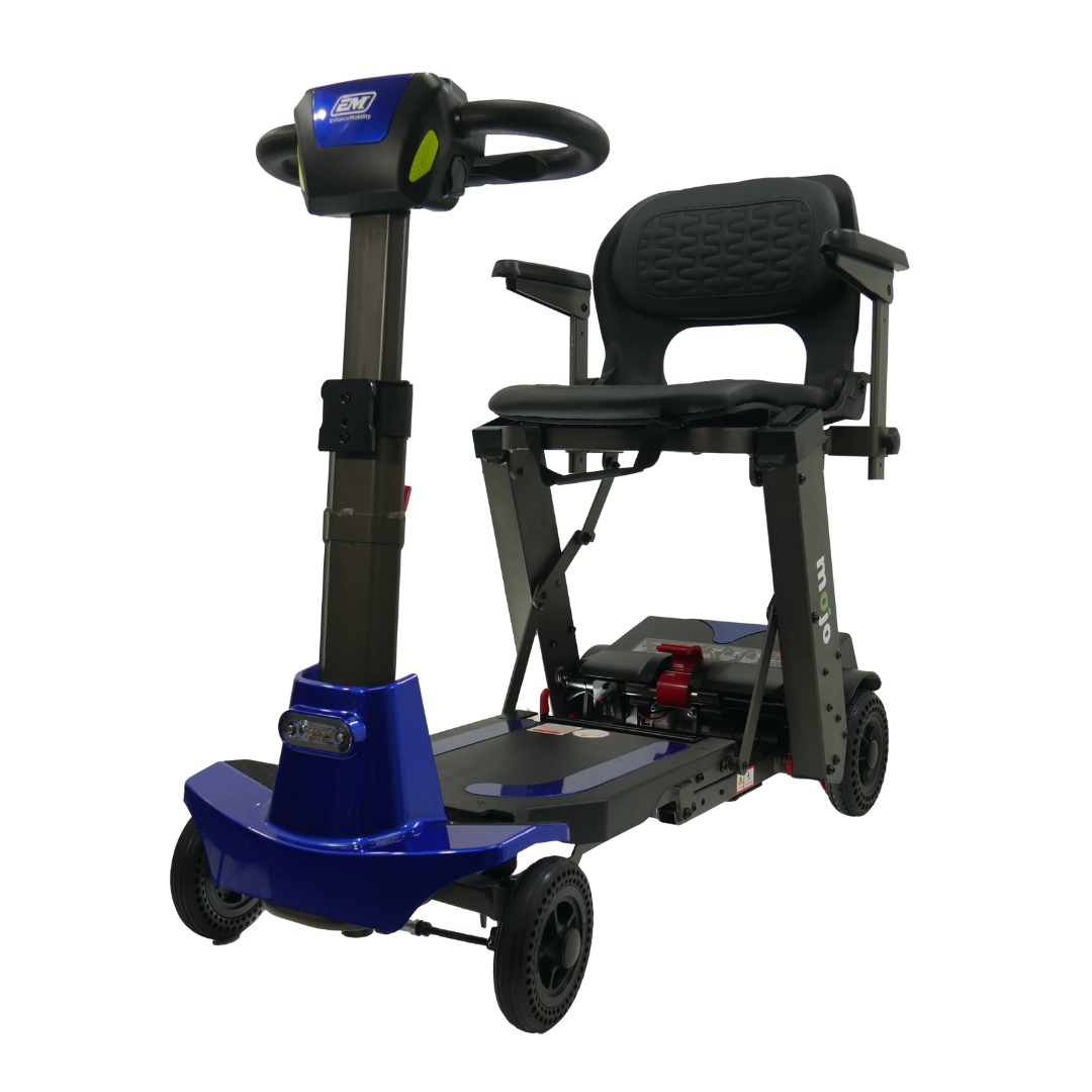 MOJO Lightweight Automatic Folding Travel Scooter - Airline Approved MJ101 - Open Box - primehubstore.shop Mobility Scooters