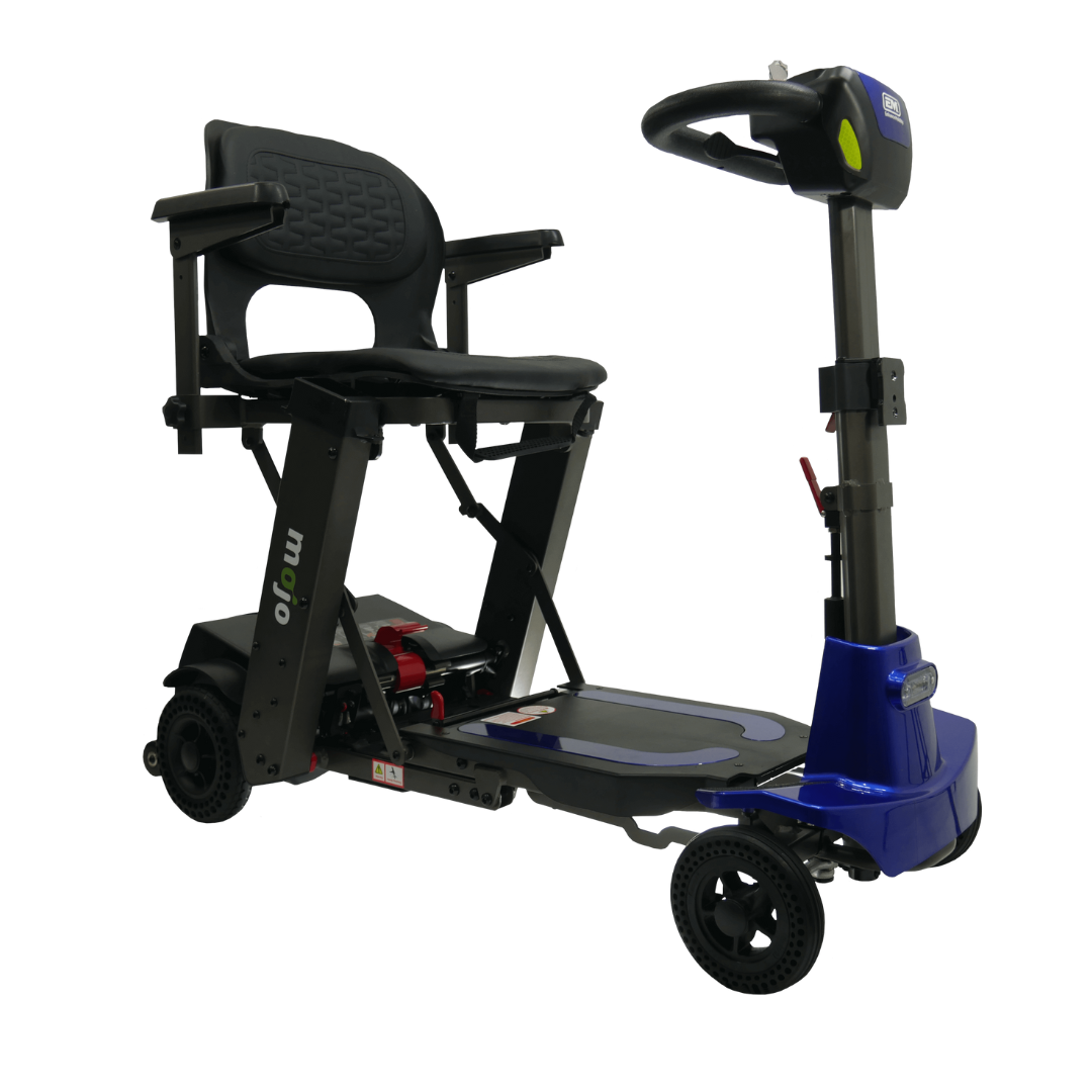 MOJO Lightweight Automatic Folding Travel Scooter - Airline Approved MJ101 - Open Box - primehubstore.shop Mobility Scooters