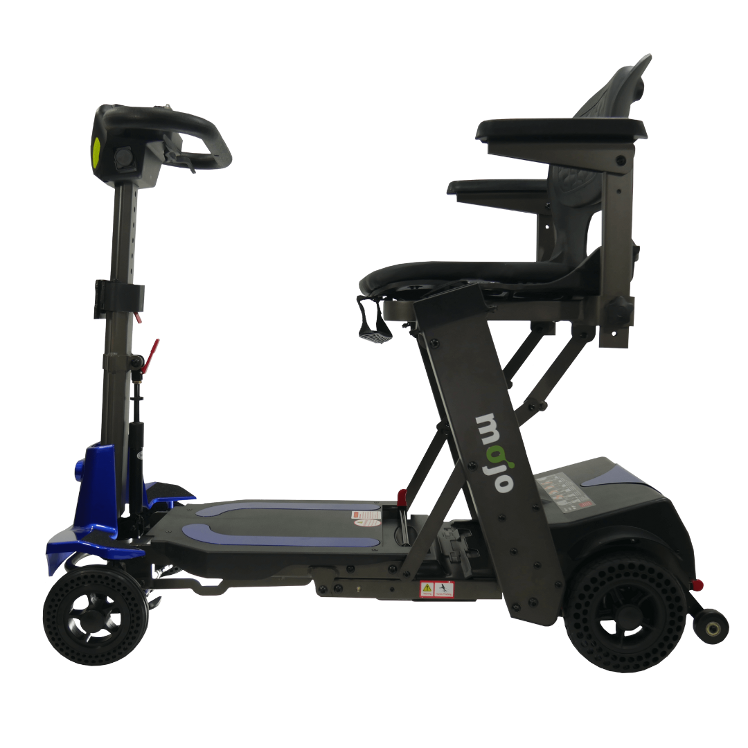 MOJO Lightweight Automatic Folding Travel Scooter - Airline Approved MJ101 - Open Box - primehubstore.shop Mobility Scooters