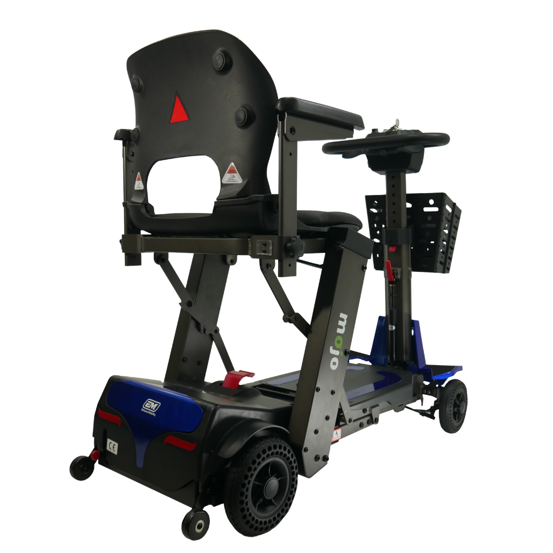 MOJO Lightweight Automatic Folding Travel Scooter - Airline Approved MJ101 - Open Box - primehubstore.shop Mobility Scooters