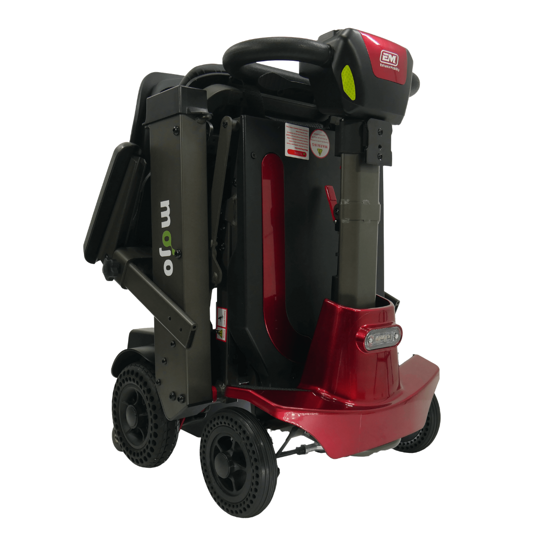 MOJO Lightweight Automatic Folding Travel Scooter - Airline Approved MJ101 - Open Box - primehubstore.shop Mobility Scooters