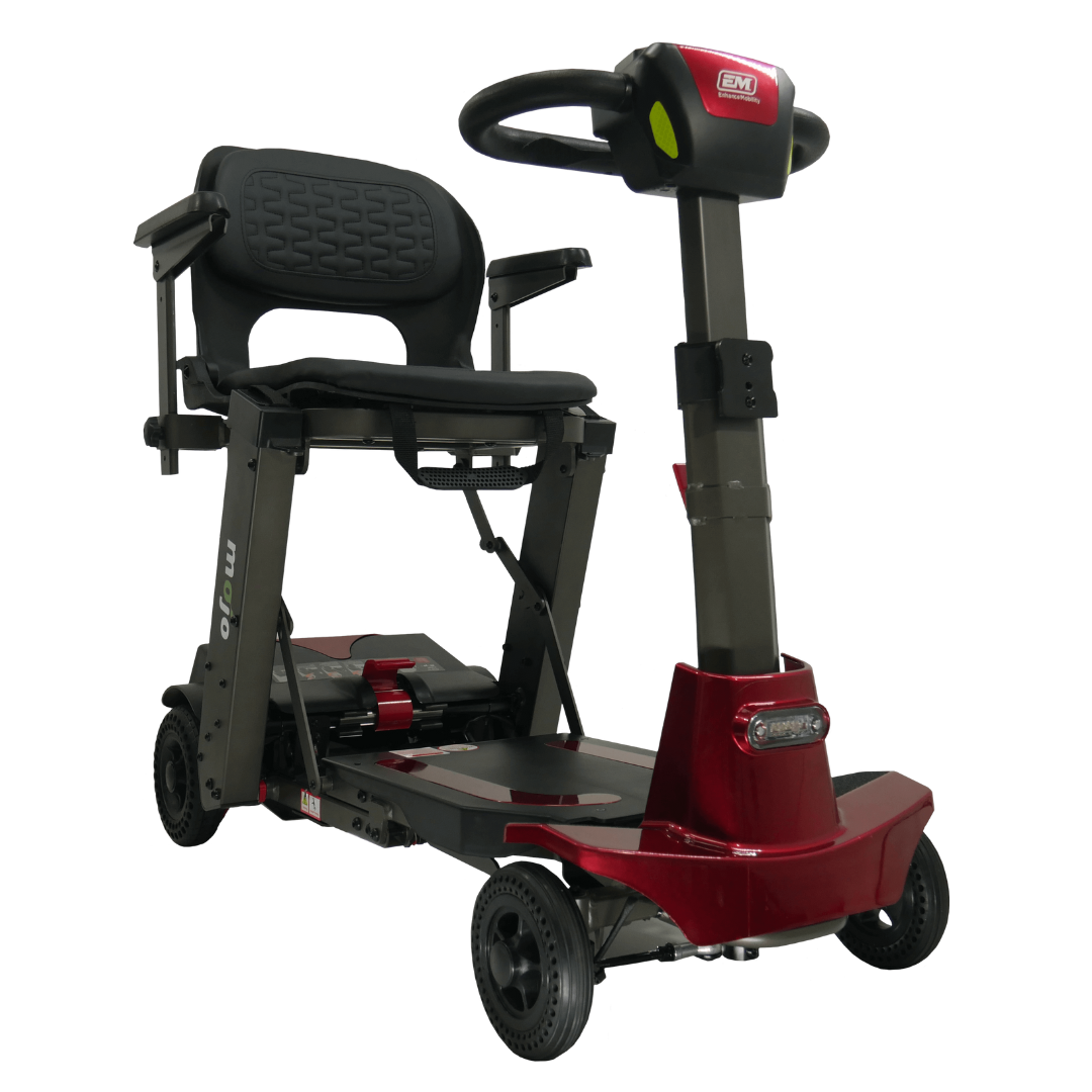 MOJO Lightweight Automatic Folding Travel Scooter - Airline Approved MJ101 - Open Box - primehubstore.shop Mobility Scooters