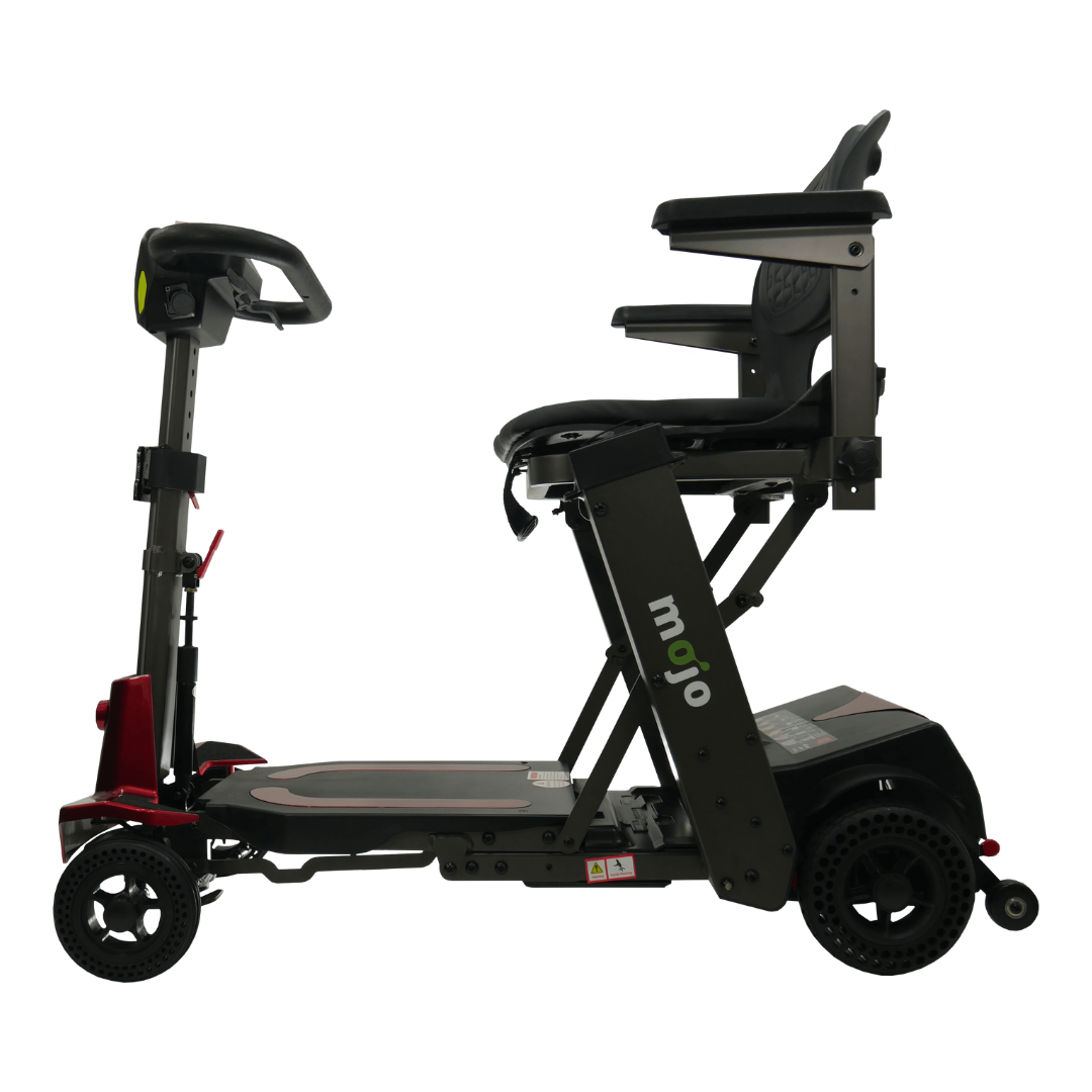 MOJO Lightweight Automatic Folding Travel Scooter - Airline Approved MJ101 - Open Box - primehubstore.shop Mobility Scooters